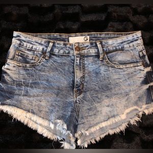 Women’s denim shorts By Guess. Pre-owned
